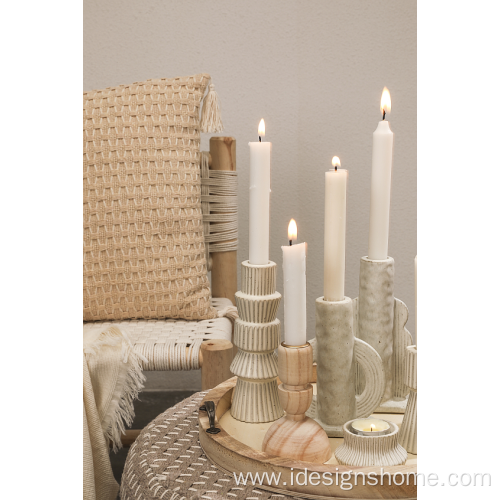 Rustic Actional Ceramic Tea Light Holders